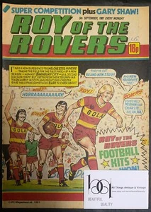 4 Roy of the Rovers Weekly Comic Issue Dated 5, 12, 19 & 26 Sept 1981 Football - Foto 1 di 12