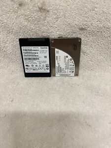 Lot of 2 2.5" SSD Hard Drives - One 256GB & One 160GB!!!