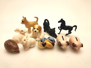 Doll's House Accessories Joblot Of Small Animals  Ornaments And Money Boxs 