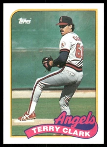 1989 Topps Baseball Terry Clark #484 - Picture 1 of 2