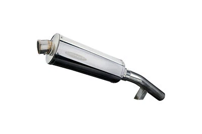 Silenciador oval de aço inoxidável Kawasaki Versys 1000 Delkevic 14" escape deslizante 15-18 - Imagem 1 de 4