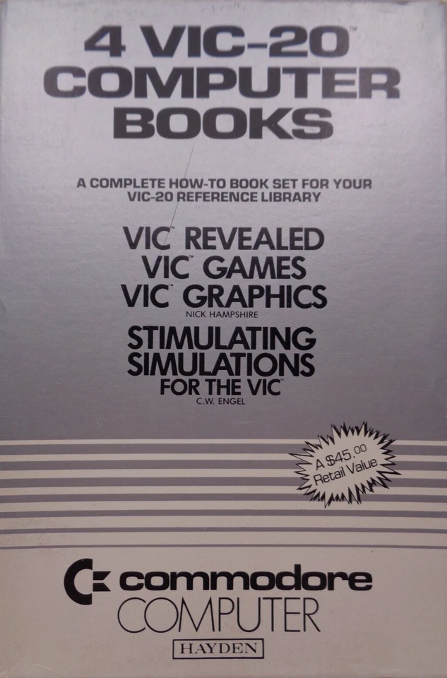 COMMODORE VC-20/VIC-20 -- 4 VIC-20 COMPUTER BOOKS (HAYDEN) - Bild 1 von 4