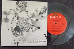 7" 45 RPM SINGLE Style Council - It Didn't Matter/All Year Round - Picture 1 of 1