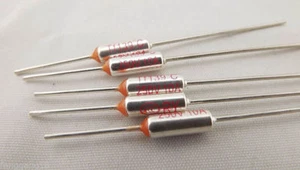 5 x 139°C (282°F) Thermal Fuse 250V/10A TF Cutoff Cut-off & USA Free Shipping! - Picture 1 of 1