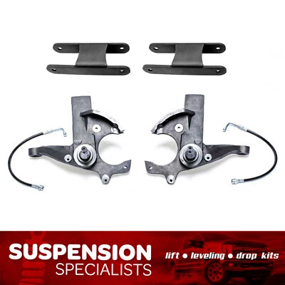 3" Front 2" Rear Leveling Lift Kit For 1982-2004 Chevy S10 GMC Sonoma 2WD Foto 1 de 4