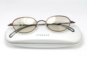 SHARAKU 61-0003 Original Vintage Eyeglasses TITANIUM Ultra Light Made Japan Rare - Picture 1 of 9