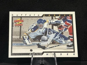 1996-97 Score Golden Blades Dominik Hasek #18 HOF - Sabres - Picture 1 of 2