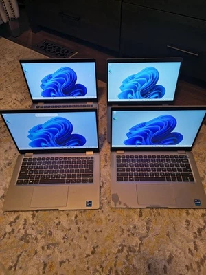 Lot of 4 Dell Latitude 5320 13.3" i5/i7-1135G7/1185G7/1145G7 256GB SSD 8/16 RAM - Image 1 of 4
