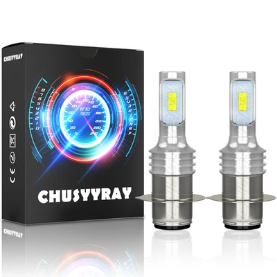 For Kawasaki Prairie 360 2003-13 H6 Xenon LED Hyper Headlight Bulbs Lights Bulb - Image 1 of 4