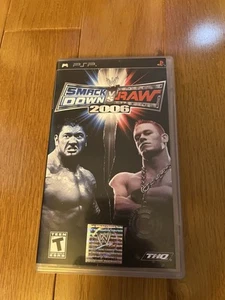 WWE Smackdown Vs Raw 2006 Sony PSP nur Hülle & Handbuch - Bild 1 von 3