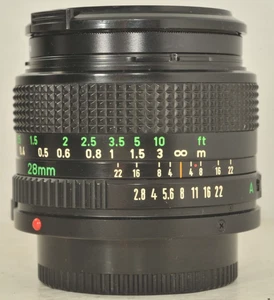 Canon FD 28mm f2.8 Lens for Canon FD Mount - Picture 1 of 7