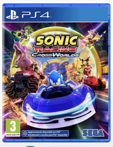 Sonic Racing: CrossWorlds PS5 Ita +Funko Pop Sonic - Foto 1 di 2