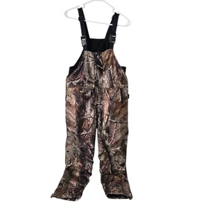 Red Head Youth Mountain Stalker Bone Dry Camo Hunting Bib Coveralls Size L - Picture 1 of 17