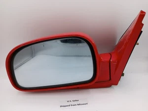 Hyundai Santa Fe Driver Side Rear View Mirror Outer Left Side Power Red 01-04 - Picture 1 of 6