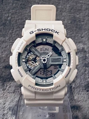 Reloj Hombre CASIO G-SHOCK GA-110C-7AJF Blanco Excelente Batería Reemplazada de JP Foto 1 de 4