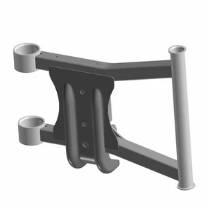 Polaris Control Arm, Lower, Left Side, Medium Gloss Medium Gloss Black - Picture 1 of 2