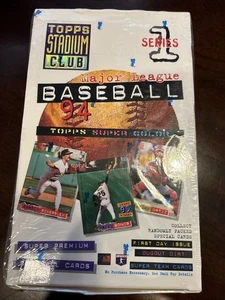 1994 Topps Stadium Club Series 1 Factory Sealed Box  - Picture 1 of 5