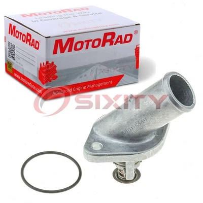 MotoRad Coolant Thermostat Housing Assembly for 1991-2002 Saturn SL1 Engine oi - Image 1 of 4