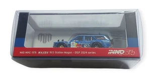 Inno64 Mazda RX3 Station Wagon Mad Mike 1976 D1GP 2024 Series 1:64 - Picture 1 of 2
