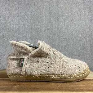 L.L. Bean Acogedor Zapatilla Botines Mujer 10 Sherpa Forrado Lana Manchado Zapatilla NUEVO - Imagen 1 de 11