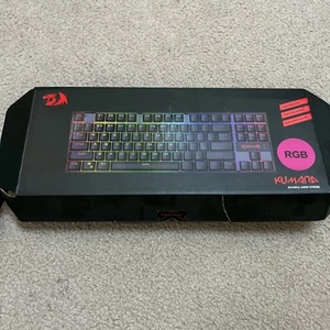 REDRAGON - Kumara K552 RGB Wired TKL Gaming Mechanical Blue Switch Keyboard w... - Picture 1 of 4