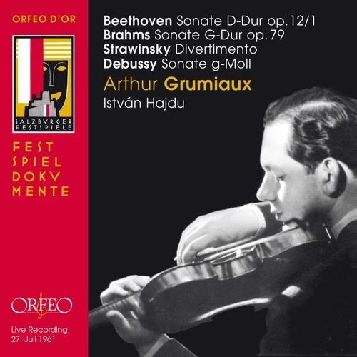 Beethoven / Grumiaux / Hajdu - Sonatas [New CD] - Image 1 of 1
