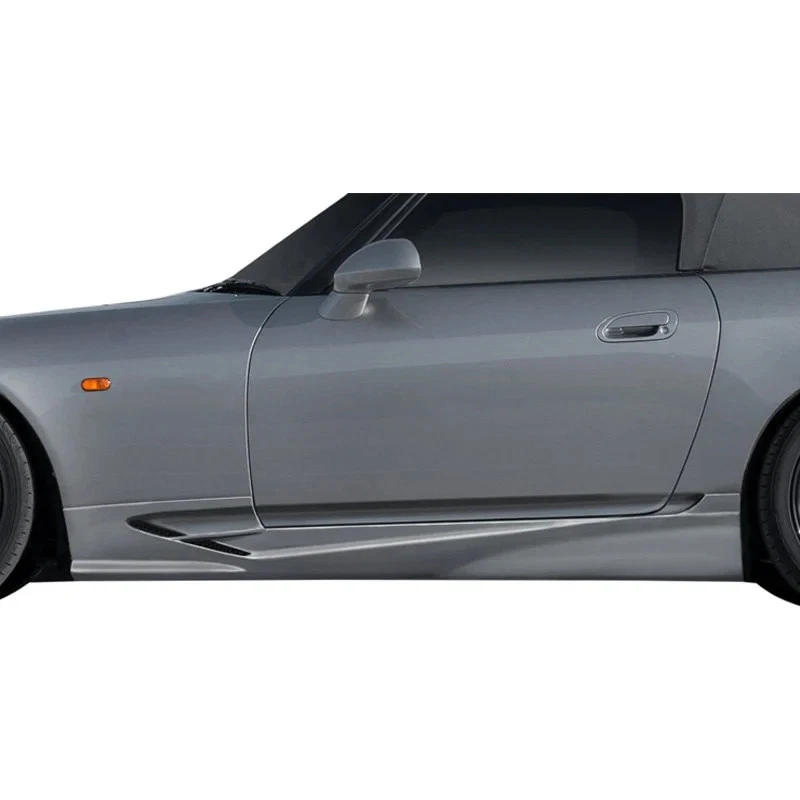 For Honda S2000 00-09 VTX V2 Style Fiberglass Side Skirt Rocker Panels Unpainted Foto 1 de 4