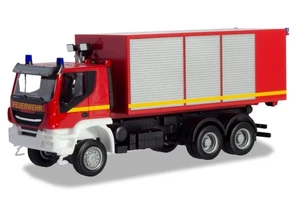 Herpa 094610 Iveco Trakker Wechsellader-LKW Feuerwehr - Bild 1 von 1