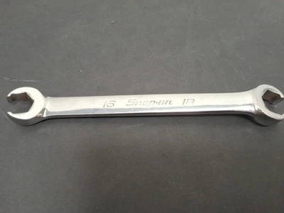 16-18mm 6-Point Metric Flank Drive Double End Flare Nut Wrench RXFMS1618B - Imagem 1 de 4