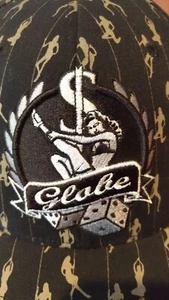 π· rare Las Vegas Casino Poker mens flexfit Globe cap - Picture 1 of 10
