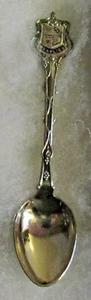 #754) SILVER PLATED TEA SPOON BEAULIEU SMALL VILLAGE NEW FOREST HAMPSHIRE UK - Picture 1 of 2