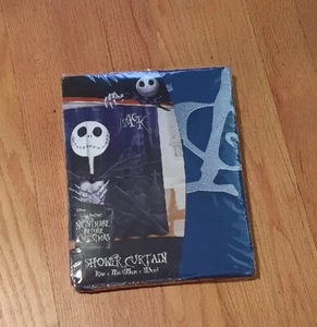Disney OFFICIAL Nightmare Before Christmas JACK SKELLINGTON Shower Curtain 70x72 - Picture 1 of 3