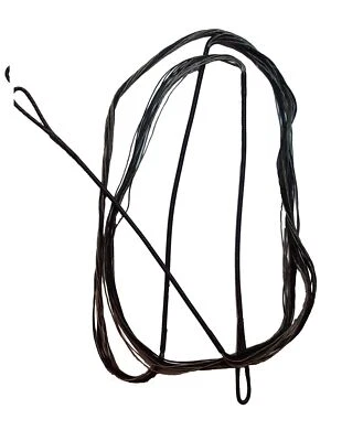 Sehne Flex Dacron Longbow Classic schwarz/braun Bogensehne Langbogen 62-72 Zoll