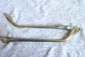 m/c usa aste per occhiali vintage trasparente verdastro 140 - Foto 1 di 4