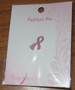 Alfileres de cinta rosa Share the Care de A & E con gema sintética consciente del cáncer de mama ¡NUEVO EN PAQUETE Lindos!! - Imagen 1 de 8