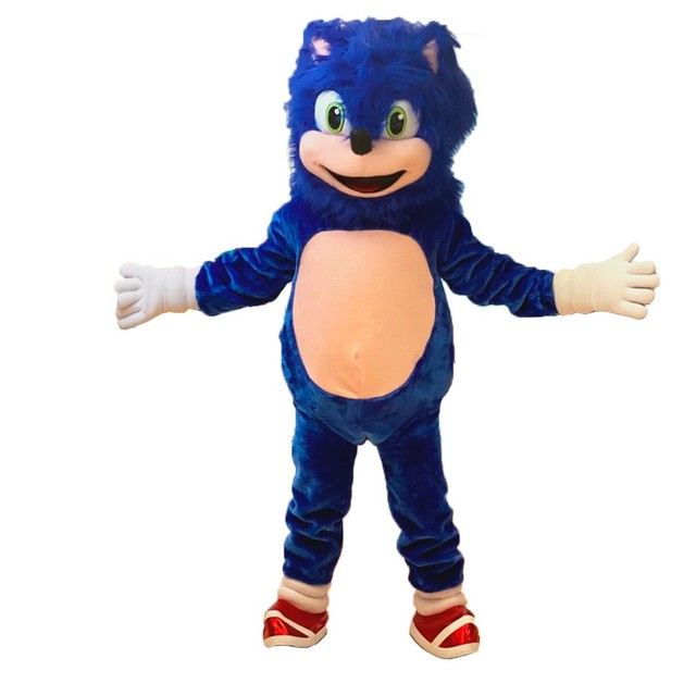 2019 Fantasia De Mascote Profissional De Fábrica Para Evento De Festa De  Halloween Azul Animal Adulto De $597,58