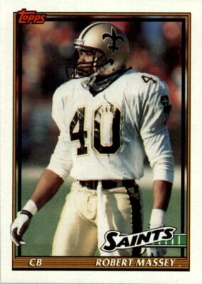 1991 Topps NFL Robert Massey #314 - Image 1 of 2