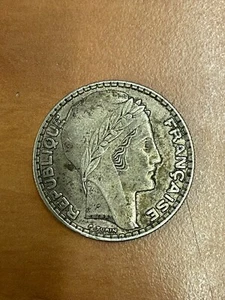  Pièce de  20 Francs Turin 1933 en Argent.  - Picture 1 of 2