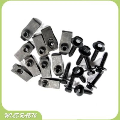 10PCS Car Body Bolts U Nut Clips M6 Hex 147163194 Fit For Ford Truck 10mm Foto 1 de 4