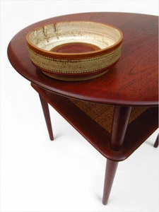 1973 DAVID YORATH DENBY ENGLAND MID-CENTURY MODERN ART POTTERY CERAMIC ASHTRAY - Picture 1 of 11