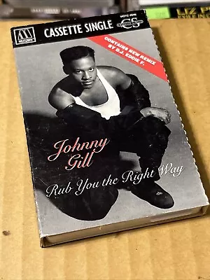 Johnny Gill Rub You The Right Way (Cassette) Single New Edition - Image 1 of 4