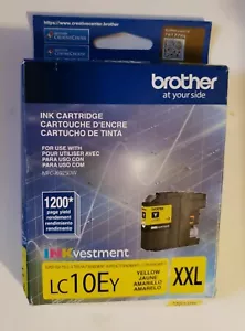 Brother LC10EY XXL Yellow Ink Cartridge Exp. 03/ 2023 - Picture 1 of 2
