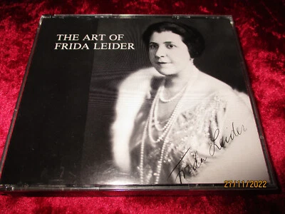 3-CD-Box-THE ART OF FRIDA LEIDER---PREISER RECORDS--Sehr gut !-- - Bild 1 von 3