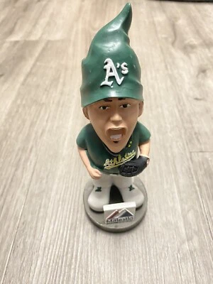 Oakland A's Grant Balfour 2013 "Ragin' Garden Gnome" nuevo en caja cuello verde SGA Foto 1 de 4