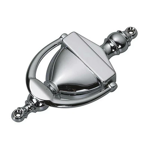 6-1/4 In. Chrome Door Knocker Cover