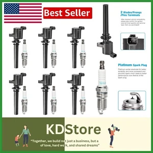 6-Piece Ignition Coil Pack DG500 & Spark Plug Set for Mercury Mariner & Montego - Picture 1 of 9
