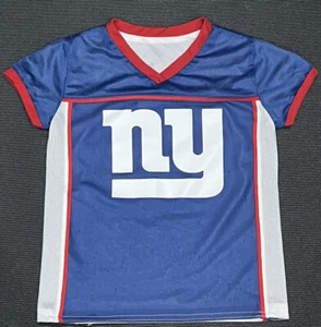 Preowned NFL New York Giants Youth Reversible Flag Football Jersey GUC - Picture 1 of 4