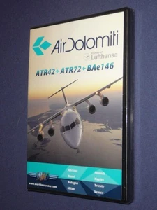JUST PLANES COCKPIT VIDEO DVD : AIR DOLOMITI new & sealed - Foto 1 di 2