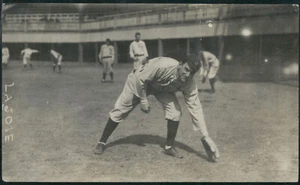 1911-12 Original Type 1 Bain Photo - Nap Lajoie HOF - PSA DNA 3-1/4" x 5-1/4" - Picture 1 of 3