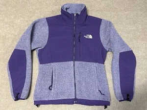 The North Face Jacket Womens Extra Small Purple Denali Polartec Full Zip Fleece - Picture 1 of 12